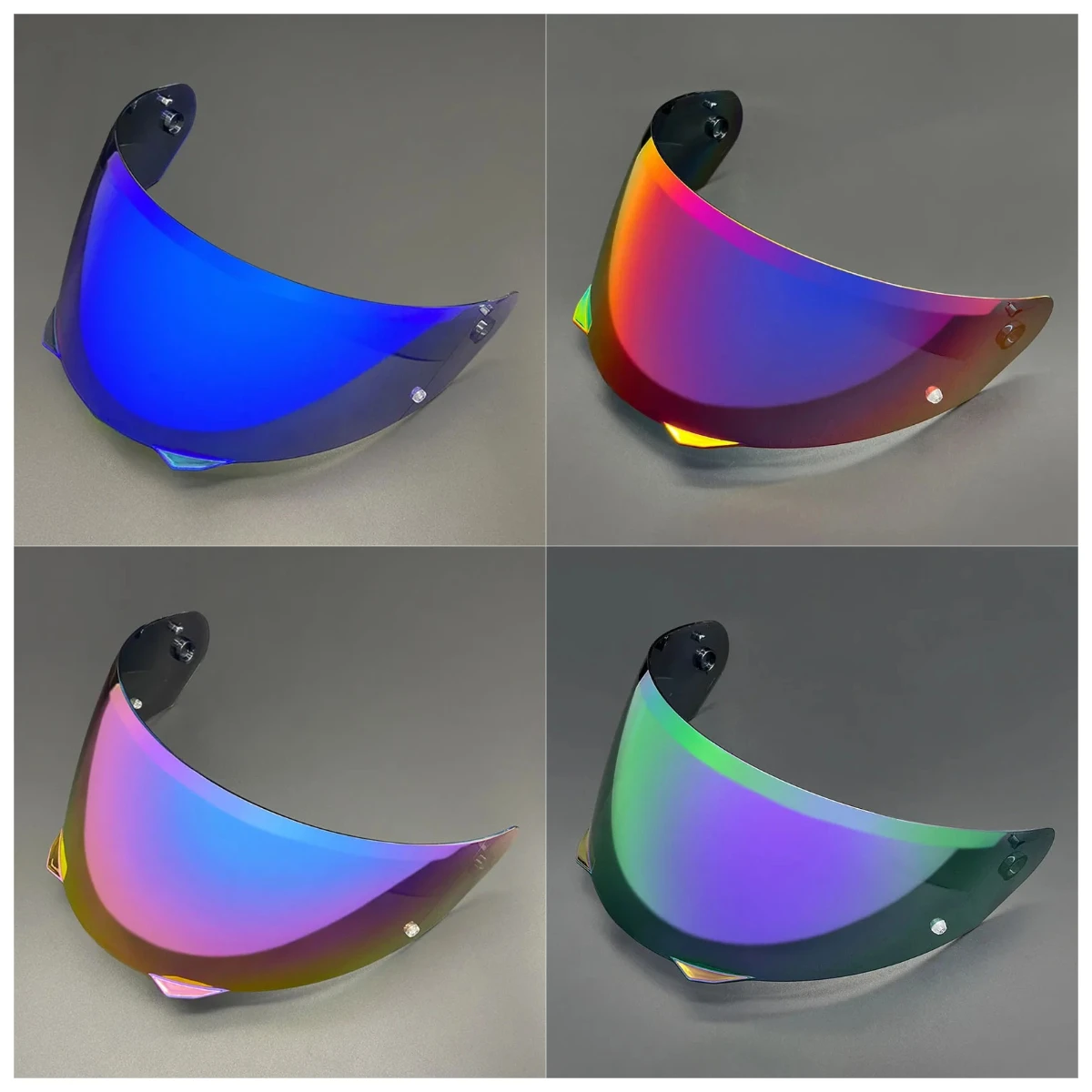 Cascos Moto Motorcycle Helmet Visor for HJC HJ33 I90 I91 Helmet Lens Anti-UV Replacement Shields Colorful Faceshield Accessories