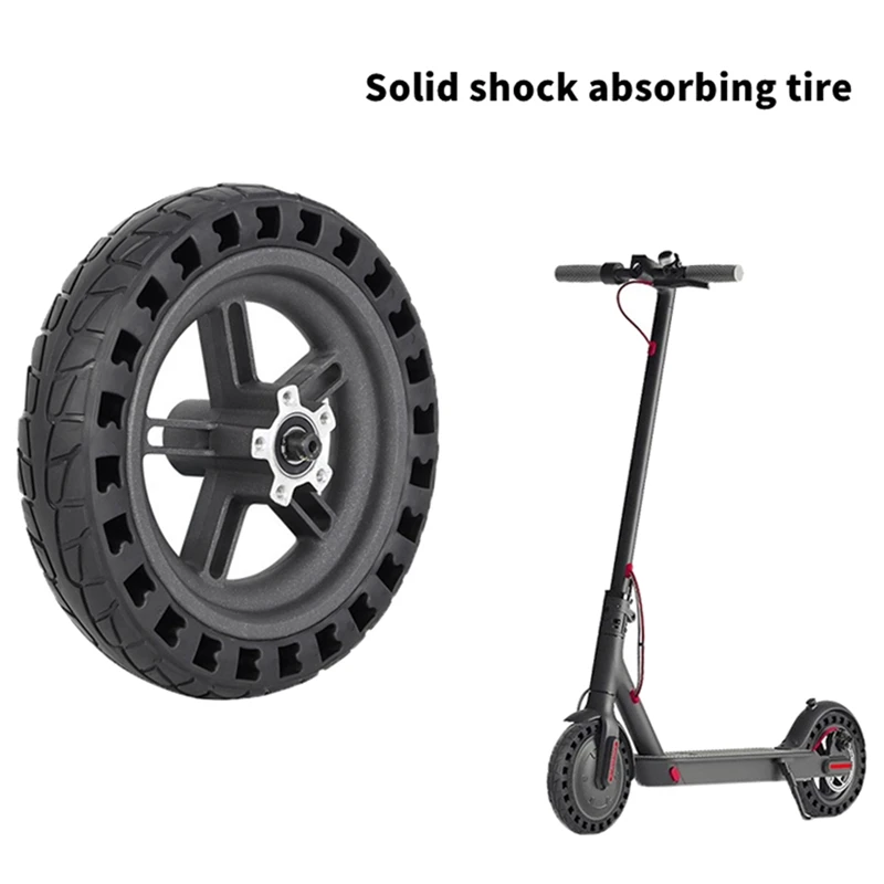 Solid Shock Absorbing Tire Honeycomb Tire Hub For 8.5 Inch Xiaomi Electric Scooter M365 Pro Pro2 Pro3 Scooter