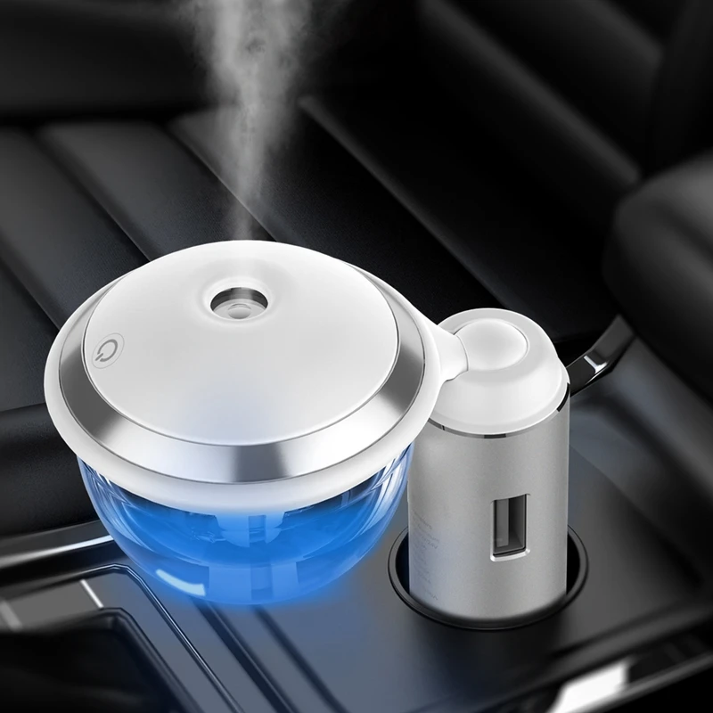 مرطب سيارة صغير قابل للذوبان في الماء ، منقي هواء ، معطر هواء ، ناشر رائحة ، زيوت أساسية