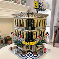 Creator Expert street view Architecture Grand Emporium Design Building Blocks bricks Model 10211 15005 set gifi 2182Pcs
