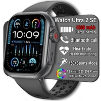 Reloj Ultra 2 SE hombres mujeres 1000mAh HD AMOLED 100 + deporte ritmo cardíaco Bluetooth llamada GPS pista impermeable SmartWatch para IOS Android
