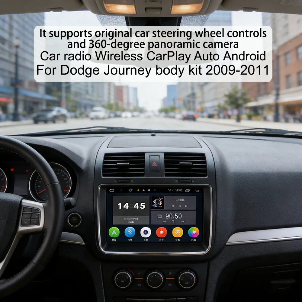Retain OEM Car Radio For Dodge Journey body kit 2009-2011 8