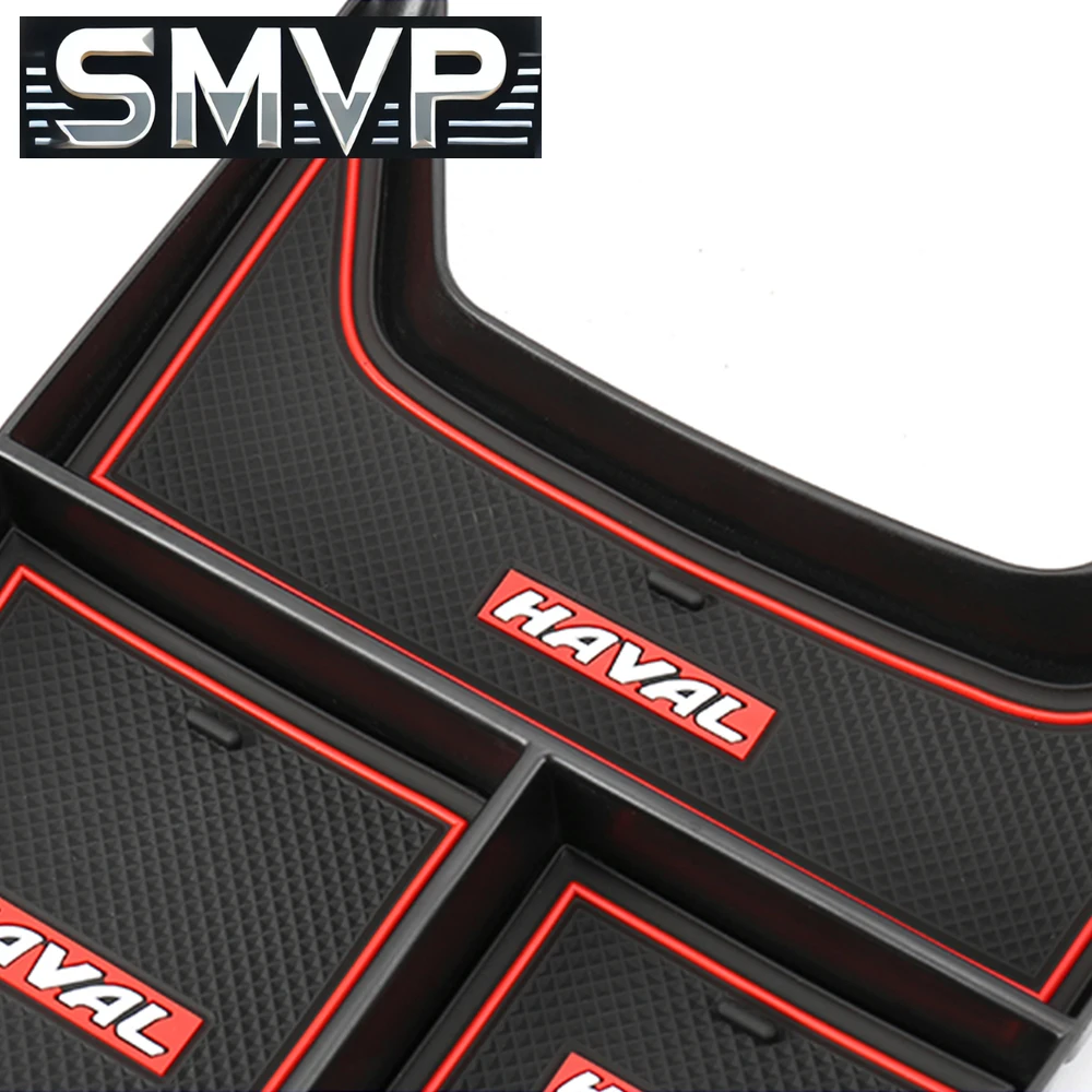جديد لـ Haval H6 3rd Gen 2021-2024 صندوق تخزين سفلي للتحكم المركزي مادة ABS لوازم التعديل الداخلي توسيع المساحة