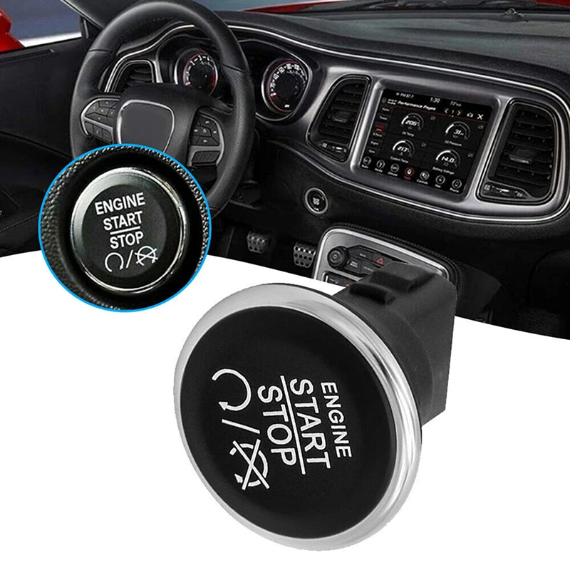 Pulsante motore Auto Start Stop interruttori di accensione per Dodge Charger Challenger Grand per RAM C/V 2012-2015 accessori Auto