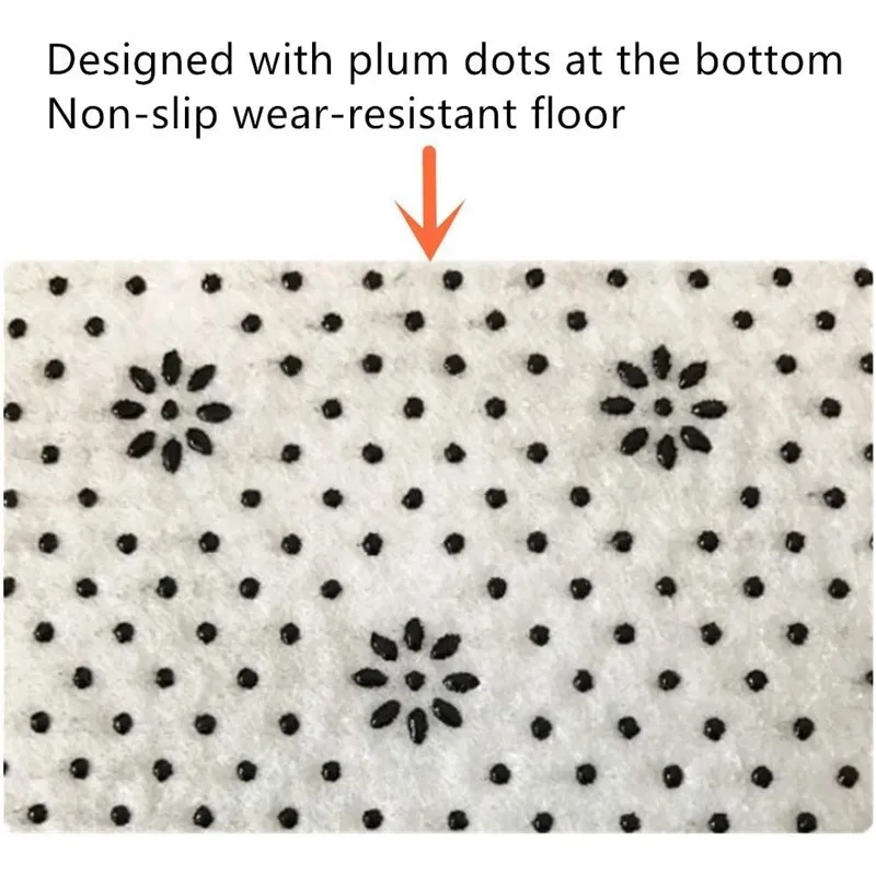 Inyahome 3pcs/set Plush Bathroom Bath Mats Set Anti Slip Toilet Rug and Toilet Lid Cover Soft Fluff Shower Carpet Floor Bath Mat