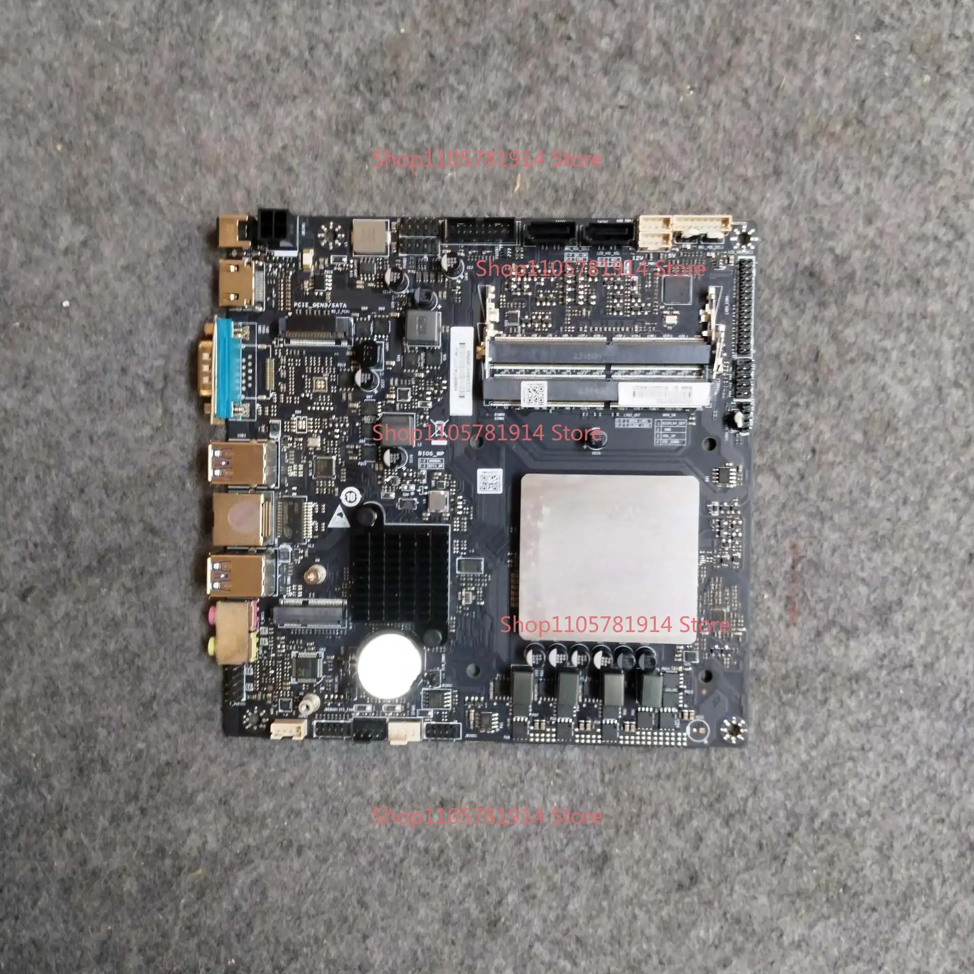 For J & W Mini ITX Small Board, Integrated CPU I5-11400H Interface Complete Industrial Control Main Board
