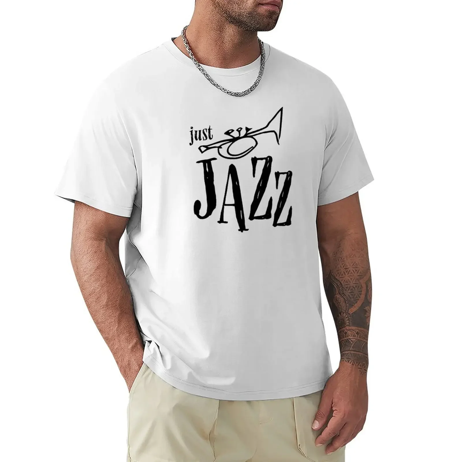 

Just Jazz - WT T-shirt kawaii clothes oversizeds sports fans mens graphic t-shirts