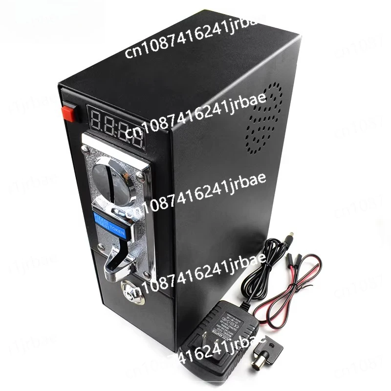 110V/220V latest electric coin-operated timer control box accepts 6 coin values from the washing machine