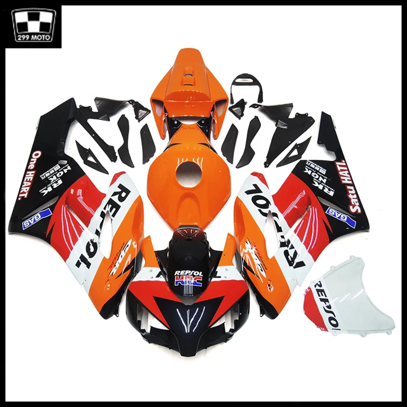 for HONDA CBR1000RR 2004 2005 Motorcycle ABS Injection Fairing Kit, CBR1000 CBR 1000 RR 04 05 REPSOL Body Protection Fairings