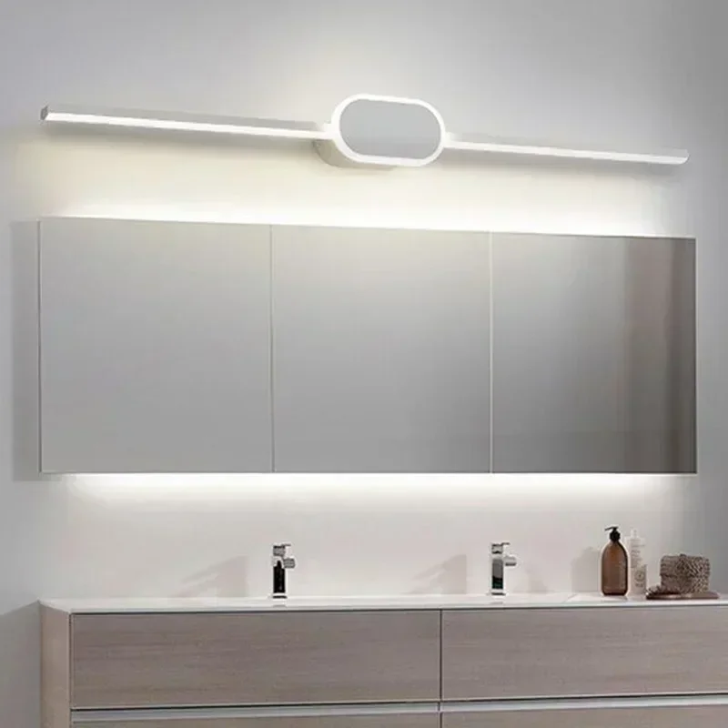 Modern LED Wall Light para espelho do banheiro, linha lâmpada, vanty lâmpadas, alumínio sconce, decoração para casa, dispositivo elétrico, ferragens