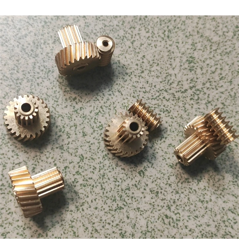 1:50 0.5M 50T 5/6MM Worm Gear Small Reduction Machine 2/3mm