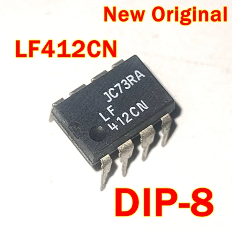 1Pcs to 100Pcs Lf412Cn Dip-8 New Original Low Offset, Low Drift Dual Jfet Input Operational Amplifier