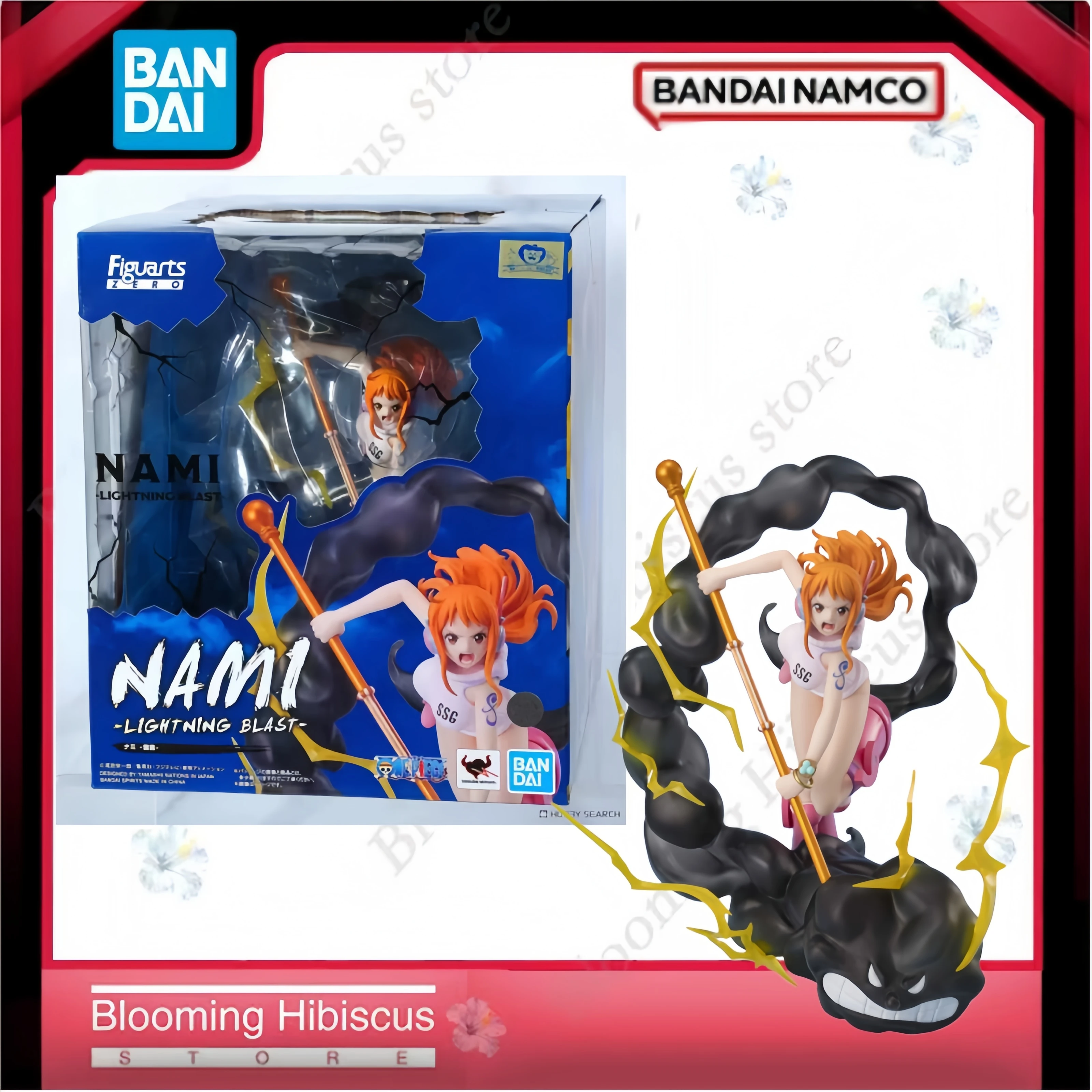 

Japan Bandai Anime Original Model Figure One Piece Figuarts ZERO Nami (Lightning Blast) Collectible Model In Stock