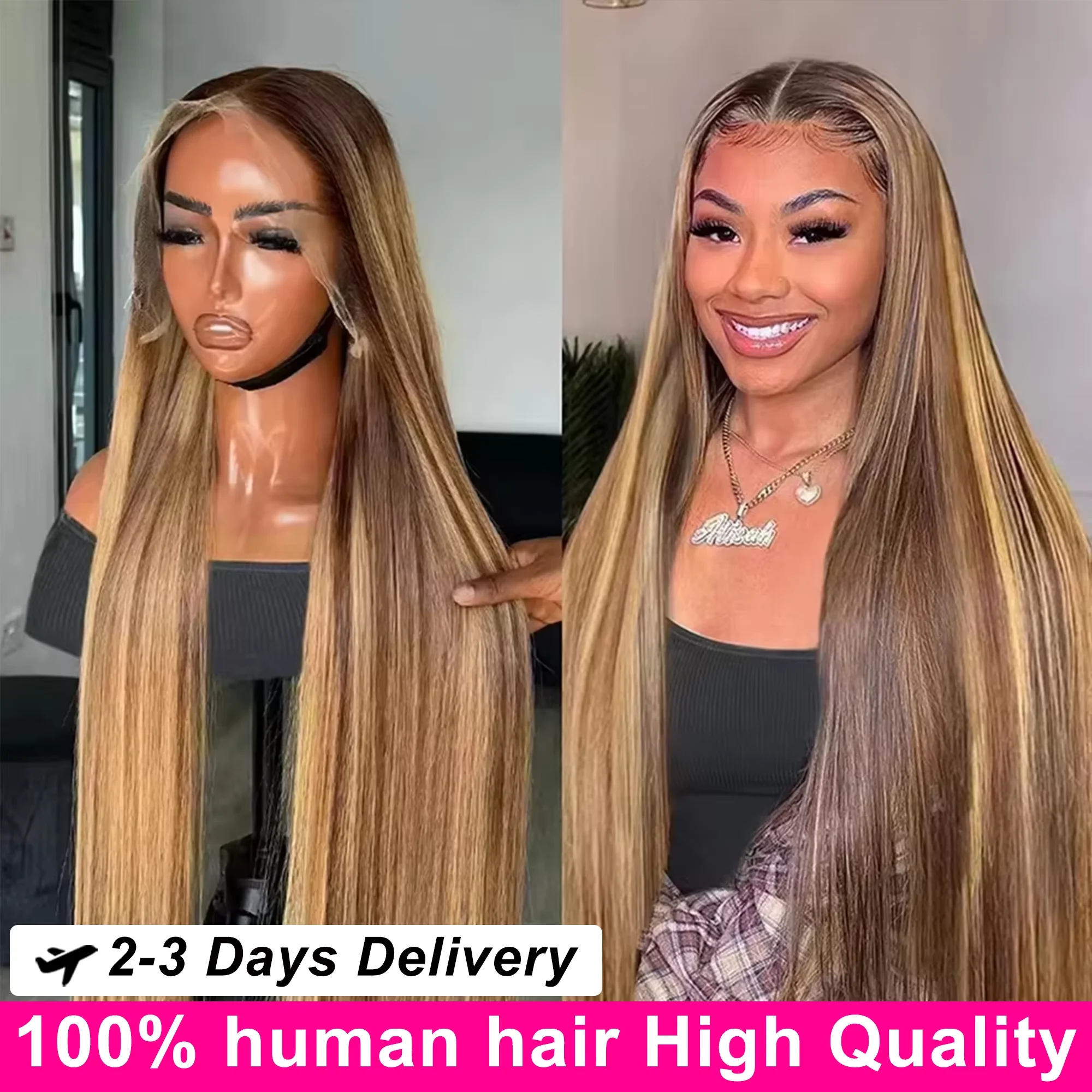 

200% Плотность Перуанские Выделенные 30 дюймов 13x4 HD Парики из натуральных волос на кружеве Предварительно выщипанные прямые бесклеевые кружевные фронтальные парики для женщин