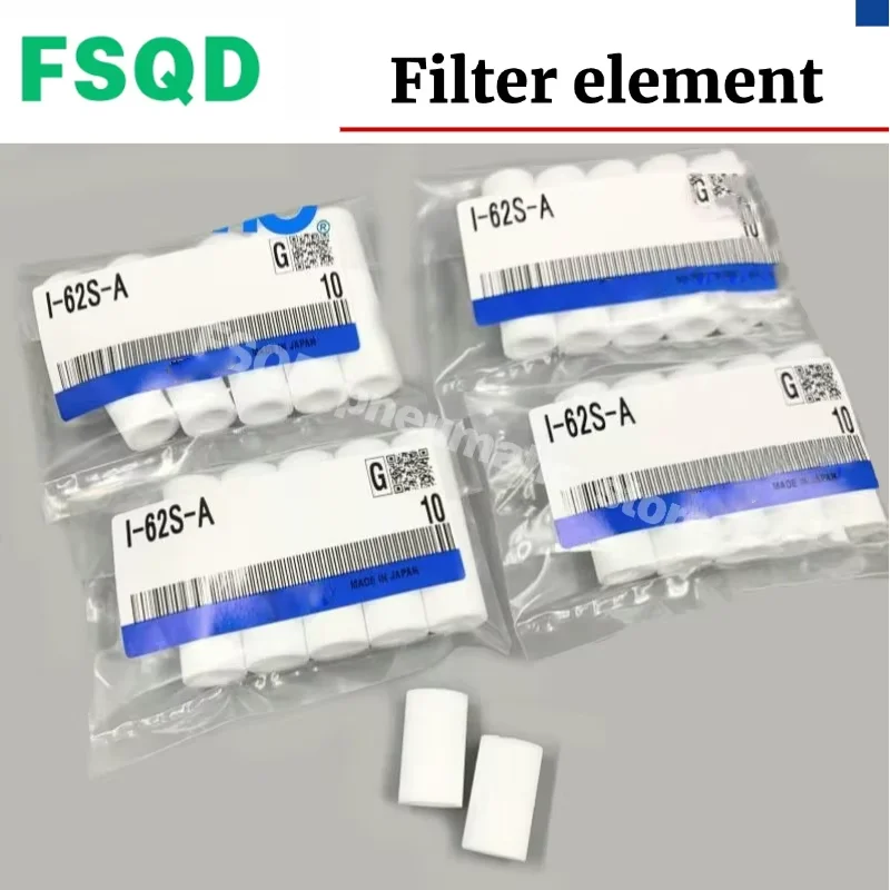 I-36S-A Filter cotton I-62S-A I-63S-A I-34S-A I-35S-A  filter element Auxiliary components pneumatic component Pack of 10