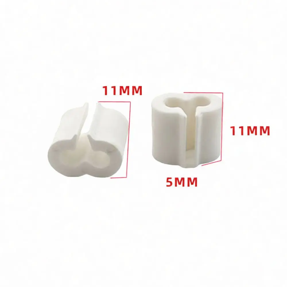 4mm 5mm Wire Fastener Buckle Plastic Connector For Industrial Hardware Storage Shelf Rack Display Fixing Component