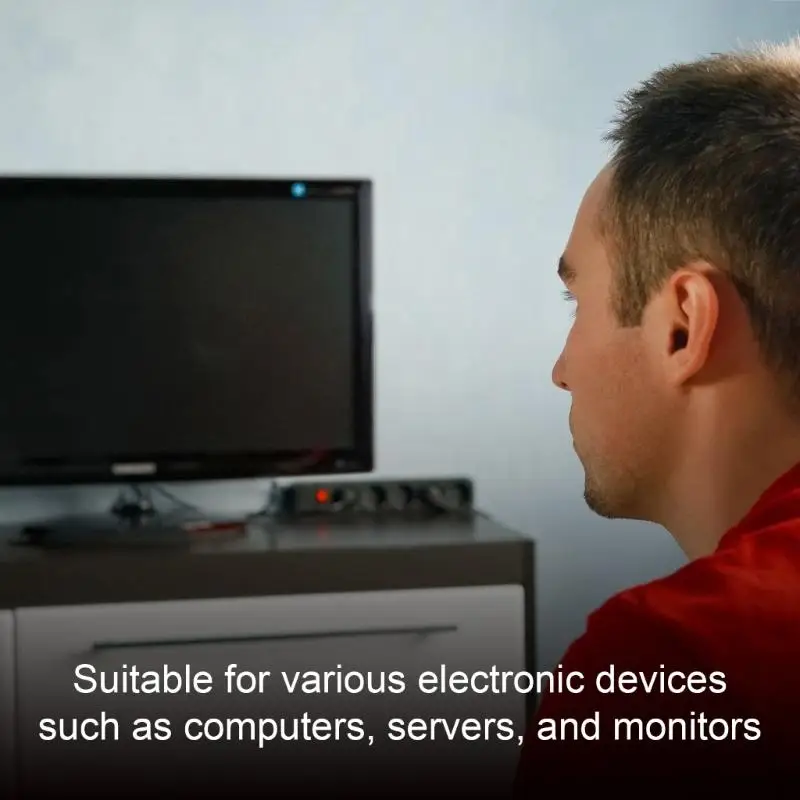 

652F Space Saving Left C13 Power Cord Screw Mount C14 Connectors for Monitor