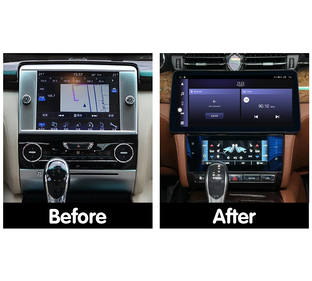 راديو سيارة 12.3 بوصة GPS + شاشة تيار متردد 6.9 بوصة لـ 2013 - 2016 ملاحة Carplay اللاسلكية ستيريو أندرويد #3