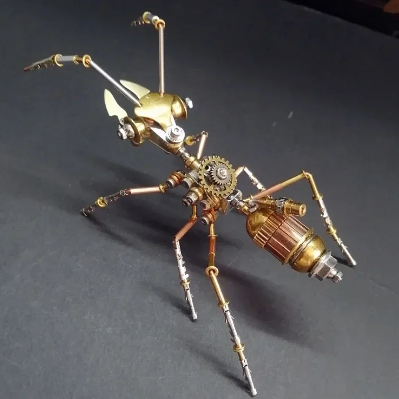 

DIY Ants Insects Metal Model Kit Steampunk Mechanical Jigsaw Toy Assembly 3D Puzzles Toy