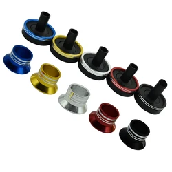 End Rubber Cap Plus Metal Aluminum Winding Check Fishing Rod Building Component Fishing Pole Repair DIY Accessory Rod Butt Cap