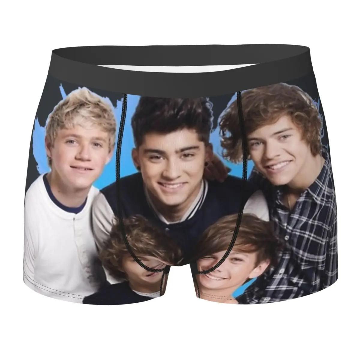 

Нижнее белье с логотипом 1D Ones Music And Directions, рок-группа, таможенные шорты-боксеры, качественные мужские трусы, сексуальные трусы-боксеры, подарок на день рождения