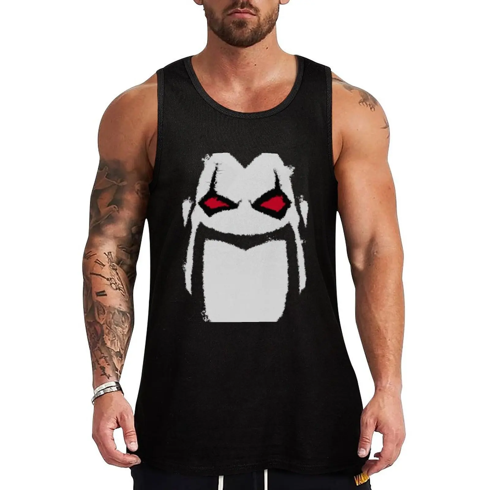 

Lobo Tank Top Men's clothes Sleeveless T-shirt Men's t shirt