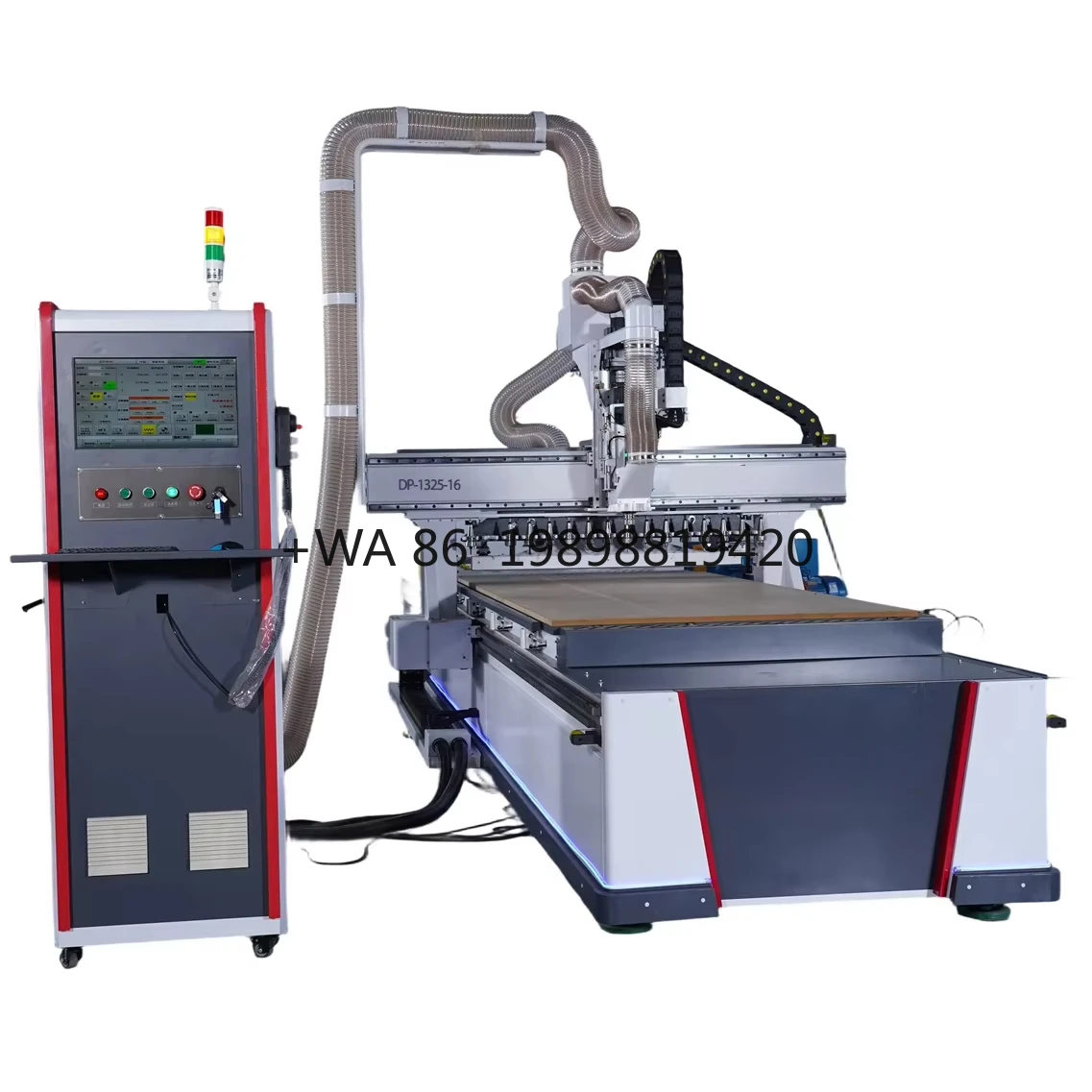 Cutting 4 Servo 1325 Wooden Sculpture 3 Axis Routers Machine Router For Wood Machinery Small Business Atc 2000*3000Mm