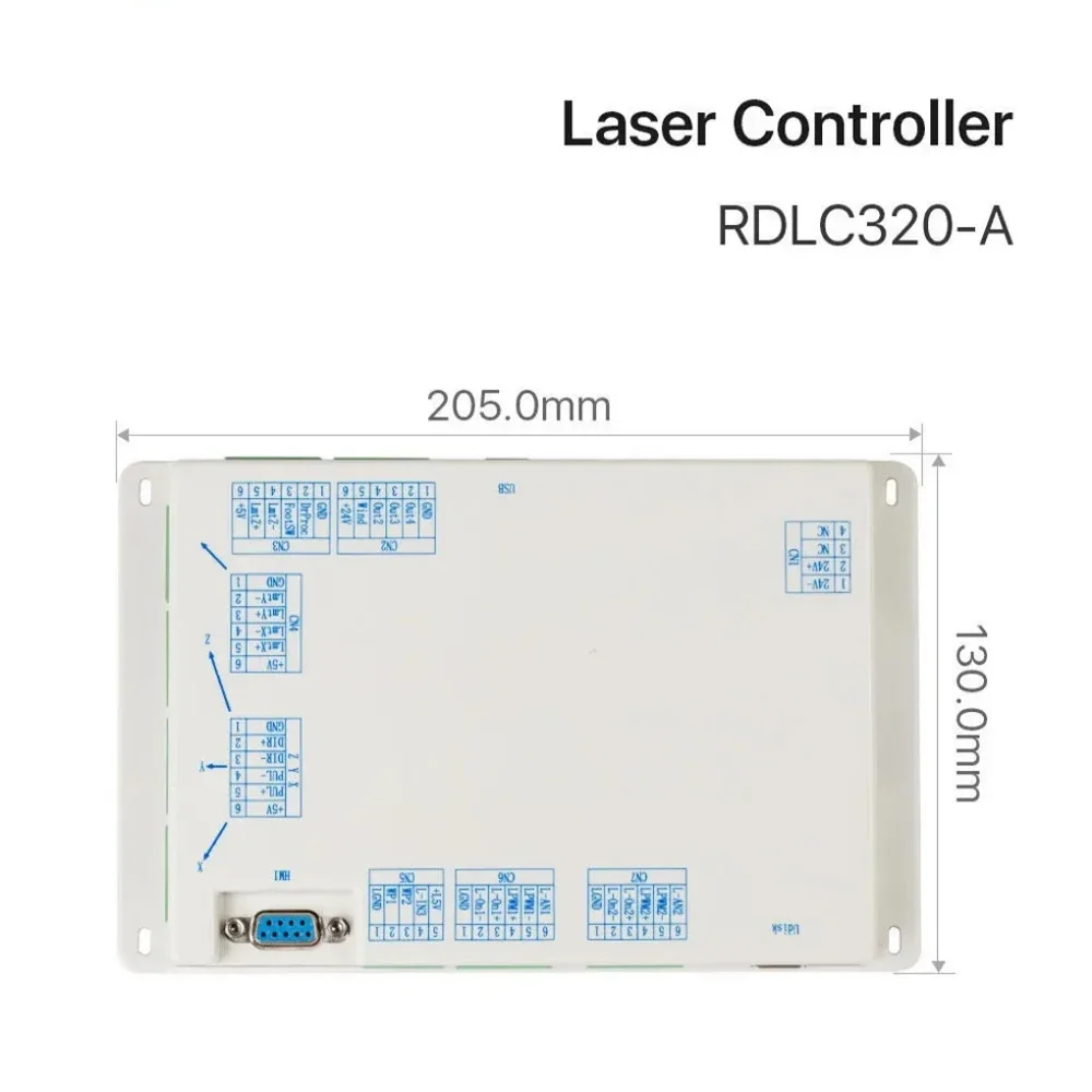 

Ruida RD RDLC320-A Co2 La ser DSP Controller for Las er Engraving and Cutting Machine RD320 320