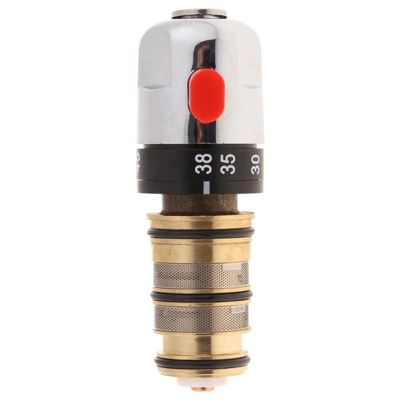 

5ASD Сплошная латунная термостатическая смесительная душевая система вода VA-LVE Управление температурой