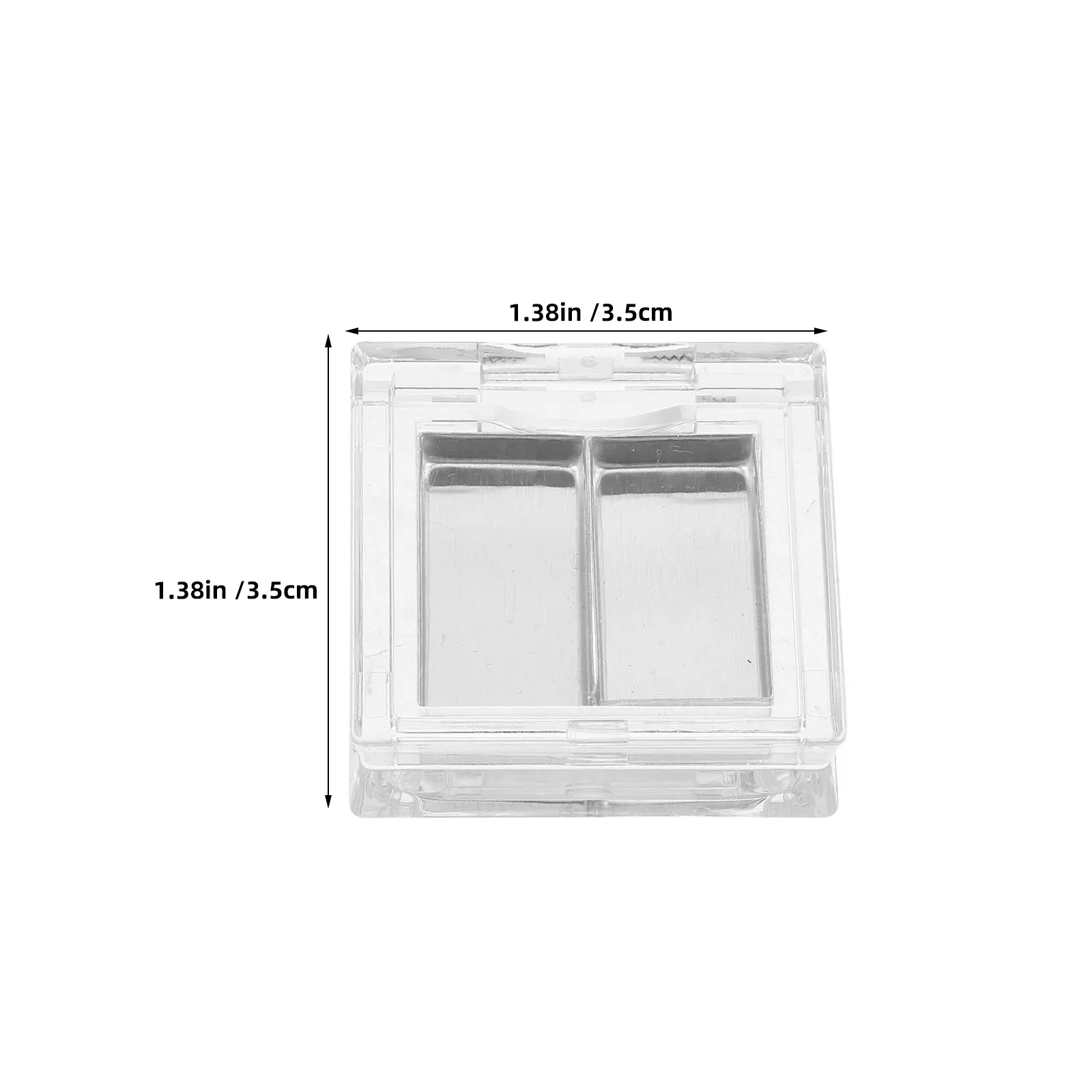 Makeup Dispensing Tray Lipstick DIY Container Empty Palette Eyeshadow Pan Small