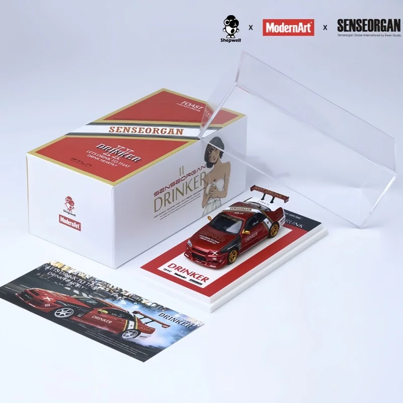 in-stock-1-64-unleashed-20-gtr-r34-alloy-die-cast-miniature-replica-car-model-adult-figurineboy-toychildren's-birthday-gift
