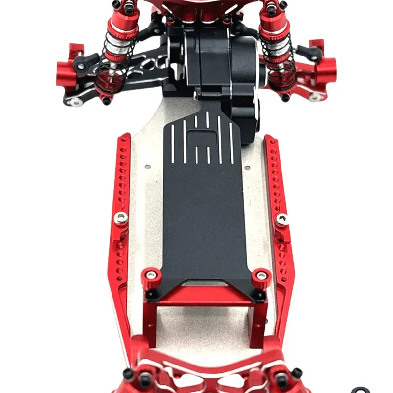 لوحة استقبال بطبقتين لـ WLtoys 244016 LOSI Micro-B 1/24 RC قطع غيار ملحقات السيارة المعدنية #3