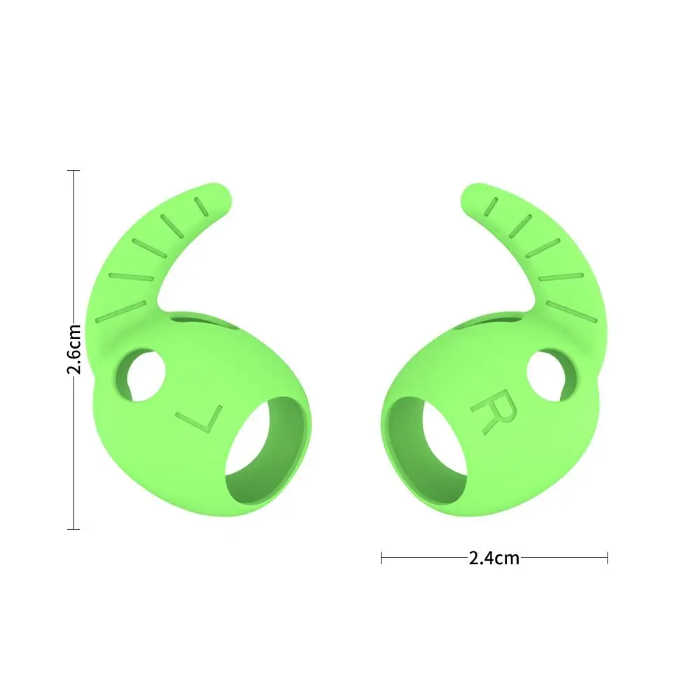 5 ペアソフトシリコンイヤホンヘッドフォンイヤーポッドカバーイヤーチップ耳翼フックキャップ Samsung Galaxy Buds 3 Pro 用