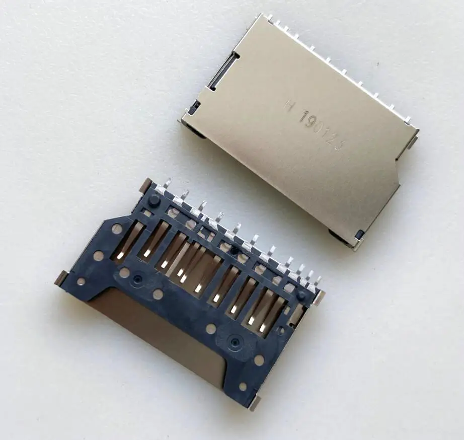 For  SD card holder TF short card SD card slot PUSH seat 11P four feet full paste