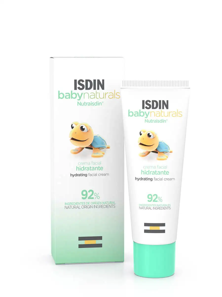 Isdin baby naturals moisturizing facial cream 50 ml-silky and hydrated skin