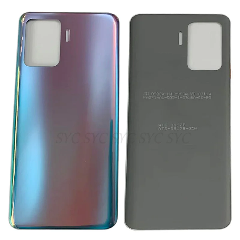 Battery Cover Rear Door Case Housing For OPPO Reno 5 Lite Back Cover with Logo Repair Parts