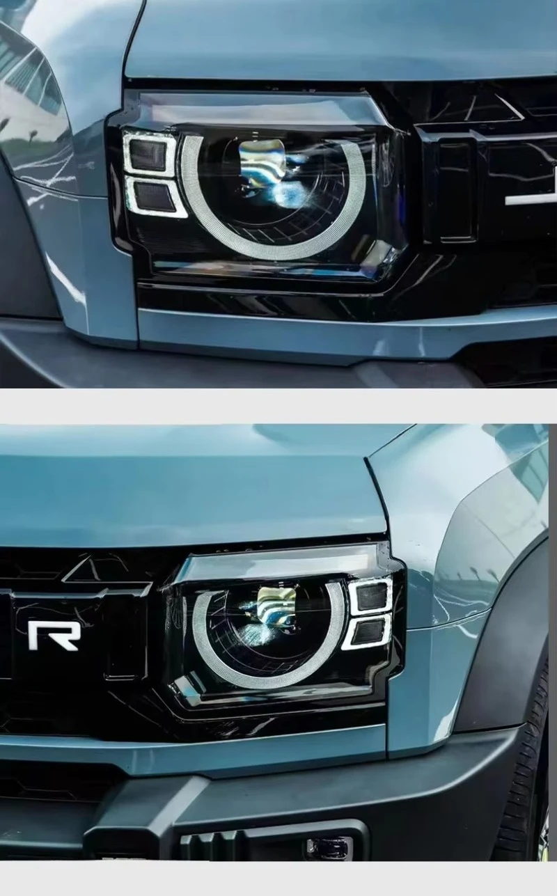 For Jetour Traveler T2 Defender Model High Quality LED Headlights with DRL Type New Condition Automobile Application