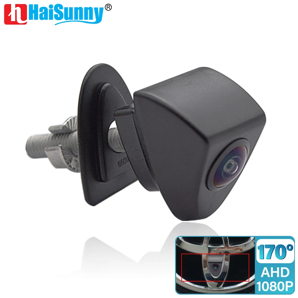 Fisheye Car Front View Logo AHD 1080P Camera For Toyota/Prado/Highlander/Land/Cruis/Camry/Corolla/Yaris/VIZI/REIZ/Verso/Veranda