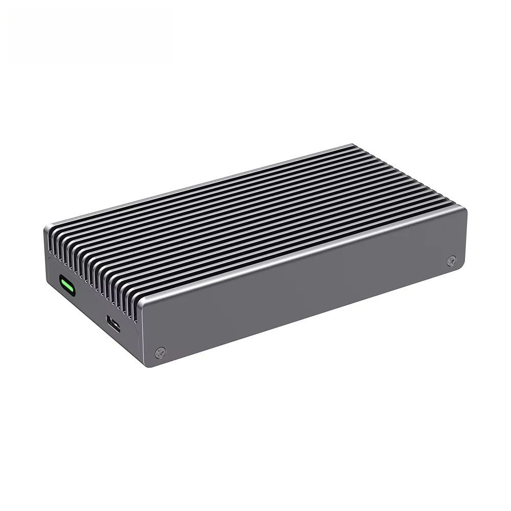 

2025 hot sale Colorii MC40 USB 4.0 SSD Enclosure NVME 40Gbps Hard Drive Case Aluminium for Mini M4
