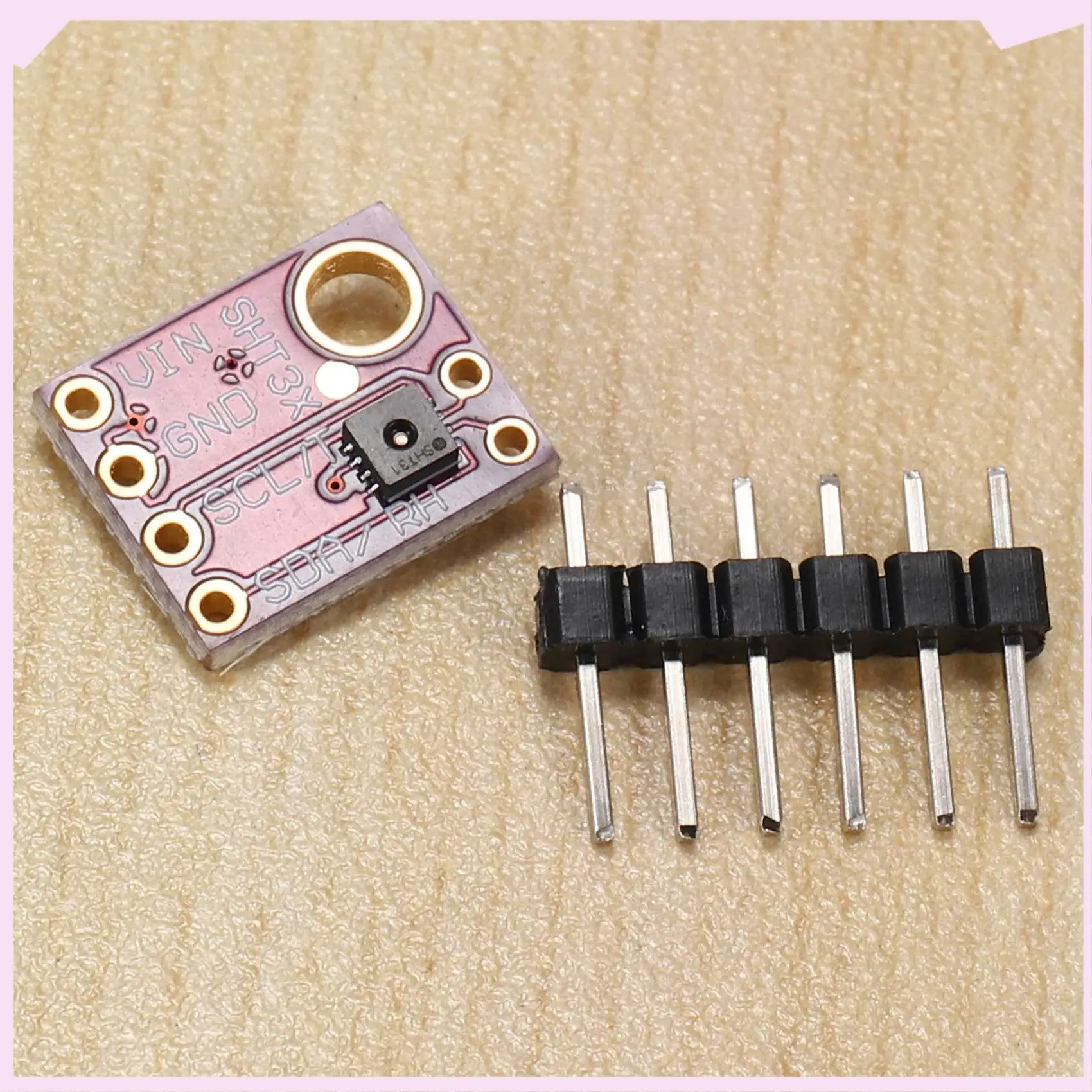 B24B 3 Buah SHT31-D Sensor Kelembaban Suhu Modul Sensor Output Digital Antarmuka IIC I2C 3.3V UNTUK Arduino Raspberry Pi