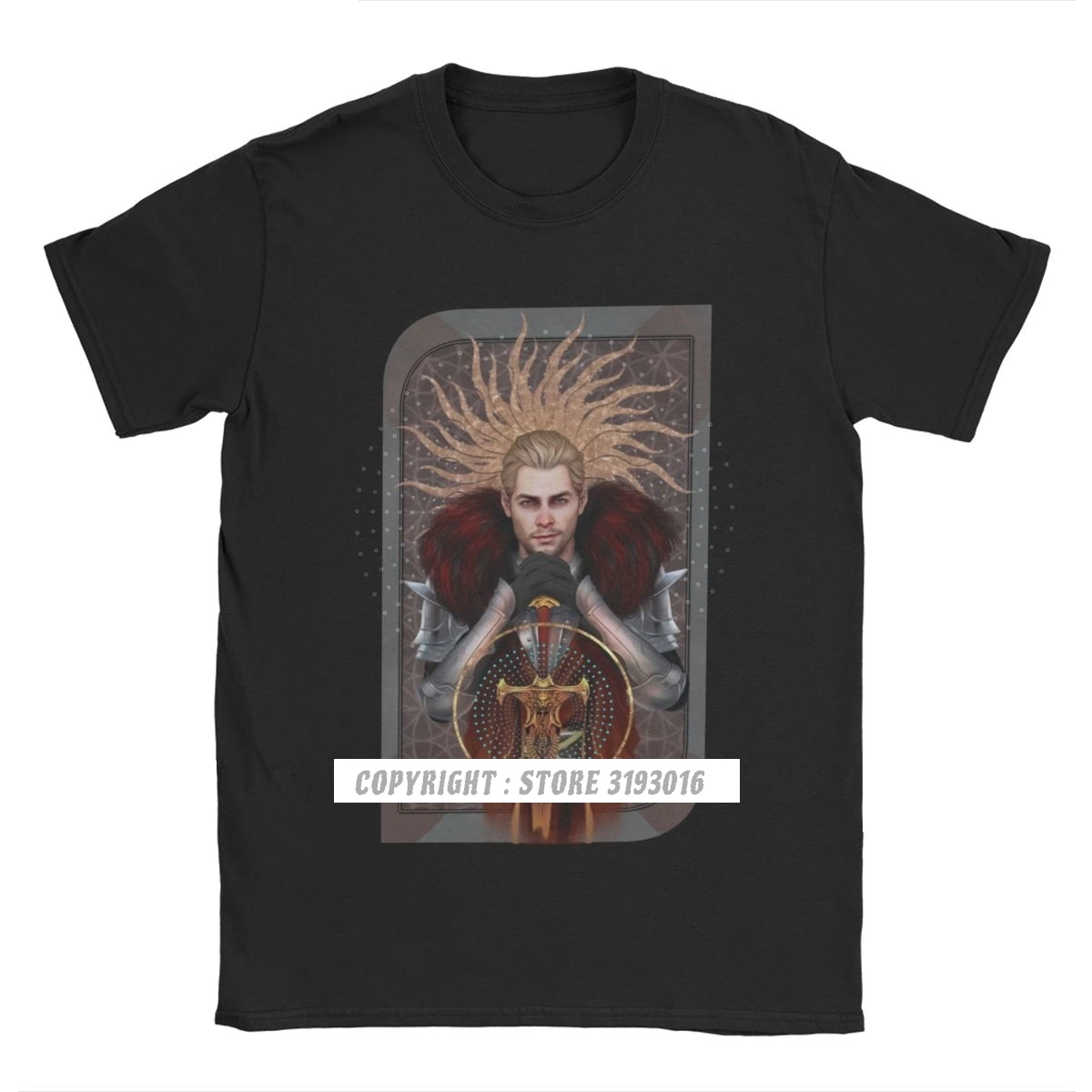 Men Commander Tarot Dragon Age T Shirts Fenris Bull Garrett Hawke Game Cotton Tops  Shirt 3D Printed T-Shirt