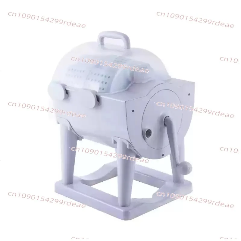 5KG Hand Drum Washing Machine & Dehydrator, Manual Wash & Dry for Student Dormitory, 0-400RPM