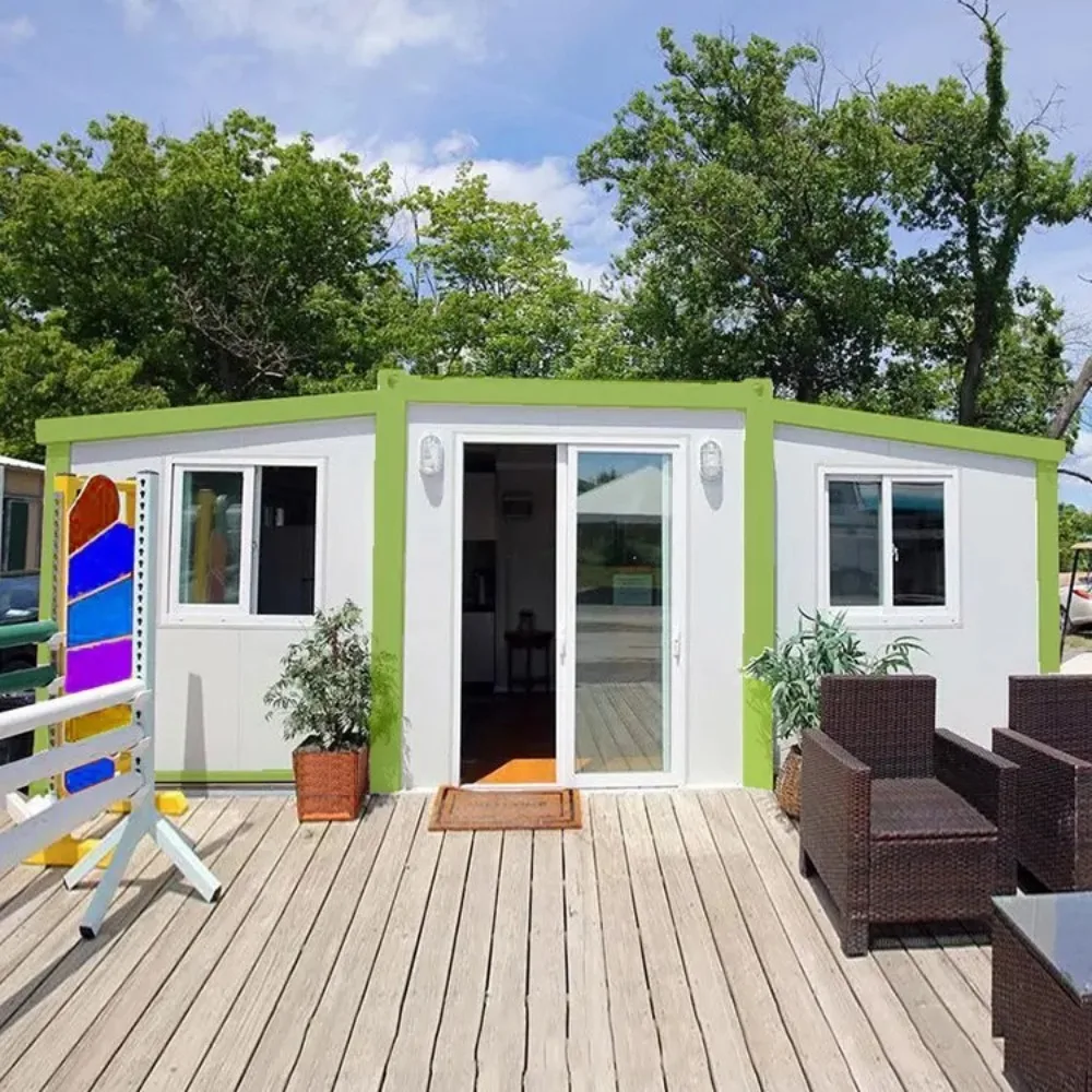 

Luxury Expandable House Tiny Homes 20 Ft Container Homes Prefab House Modular Tiny Houses with Bathroom 2 Bedroom