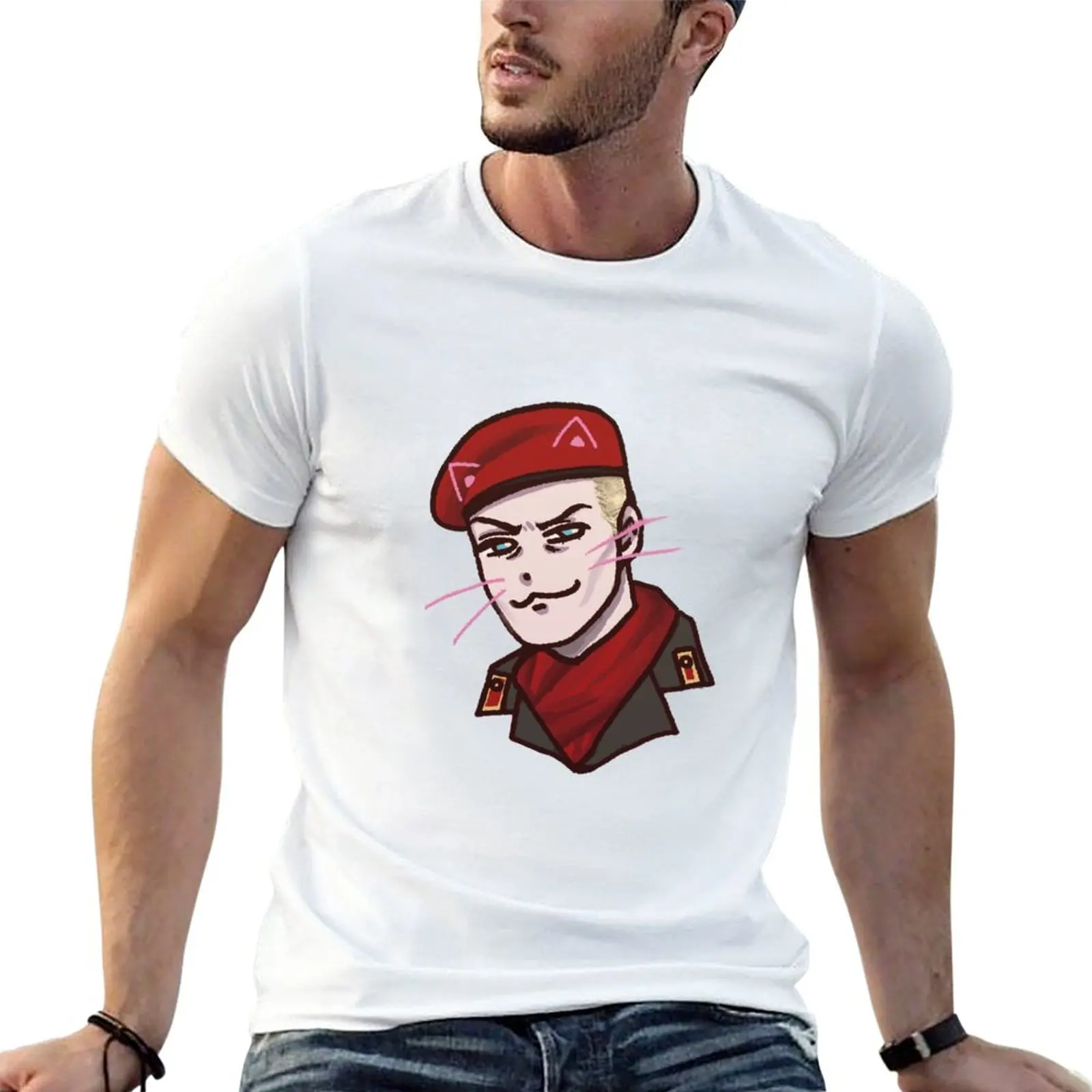 New Revolver Ocelot T-Shirt graphics t shirt korean fashion Oversized t-shirt men clothing