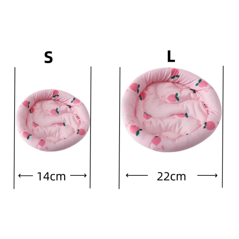 Alfombrilla de arena cálida para animales pequeños, cojín para cama para conejo, hámster, cerdo, casa acogedora, alfombrilla para el suelo, accesorio de cama para mascotas