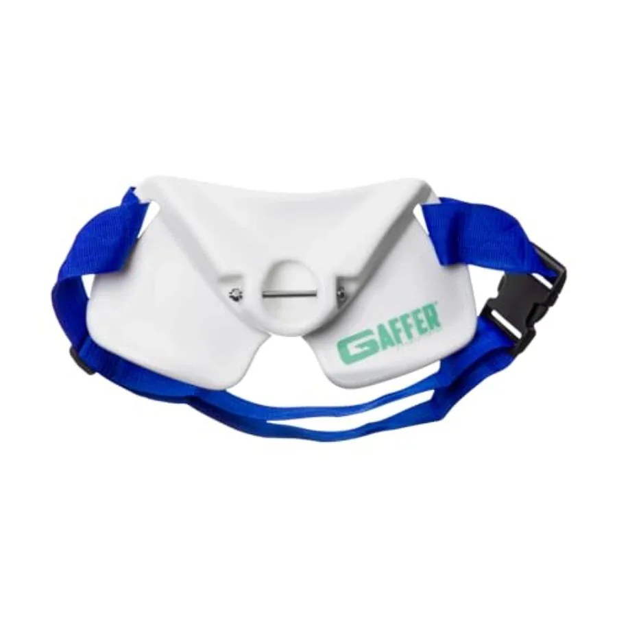

GAFFER SPORTFISHING Adjustable Fishing Belt Safety Buckle with Foam-Padded Straps, Fish Rod Holder for Boating and Shore Fishin