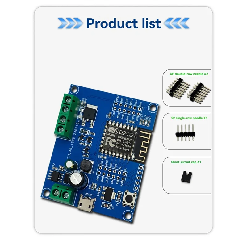 

AU61-ESP8266 WIFI однореленый модуль управления MOS-переключателем ESP-12F макетная плата USB-порт питания