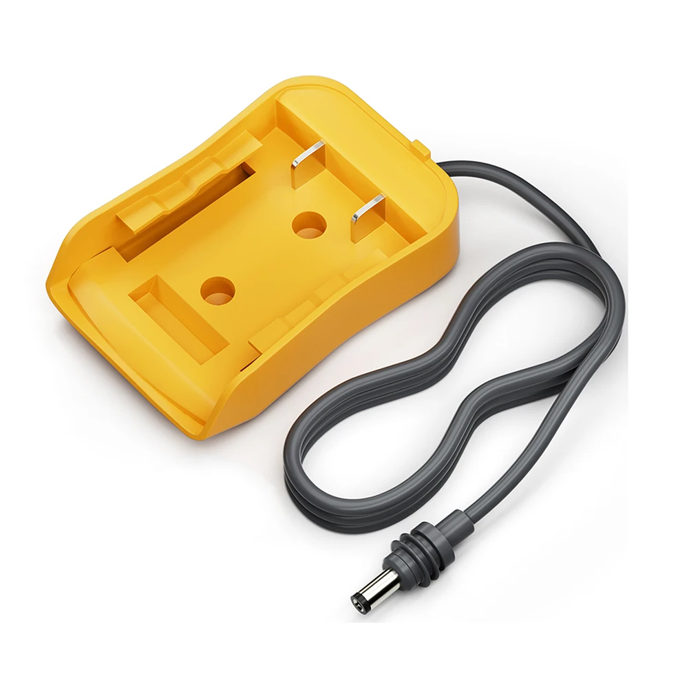 

1Pc 18-20V Power Tool Lithium Battery Adapter Cable To 2.1DC Output Head For Starlink Mini For De-W1+DC2.1-1M Electric Parts