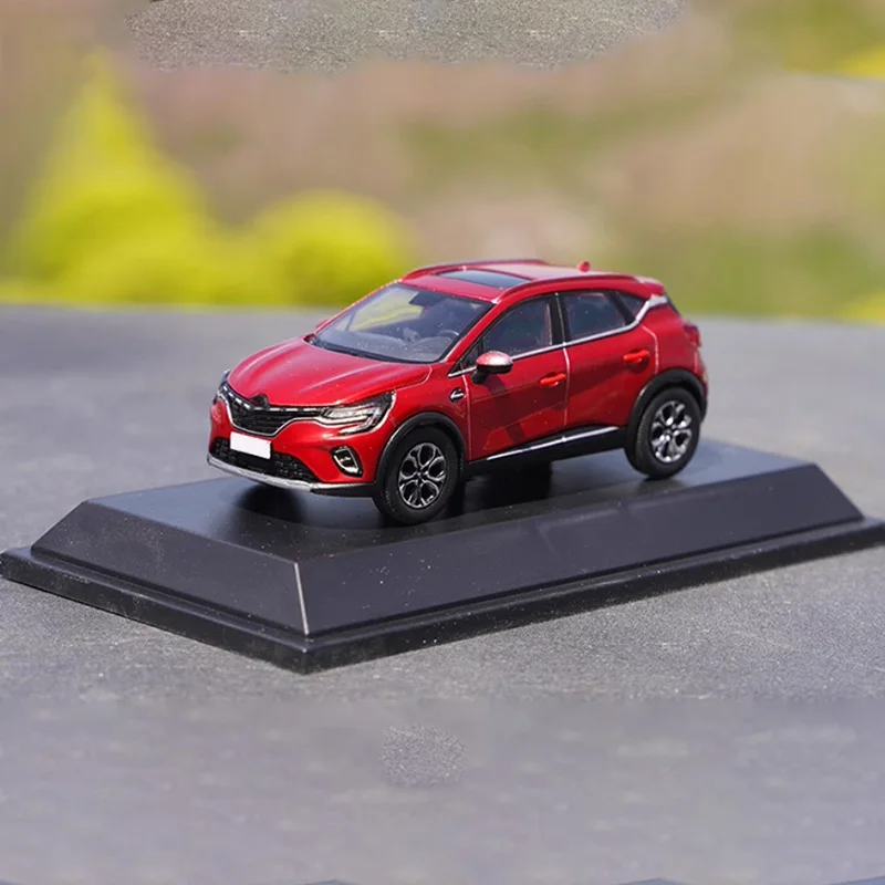 Diecast 1:43 Scale CAPTUR Model Alloy Car Finished Product Simulation Series Toy Automobile Souvenirs Collection Gift