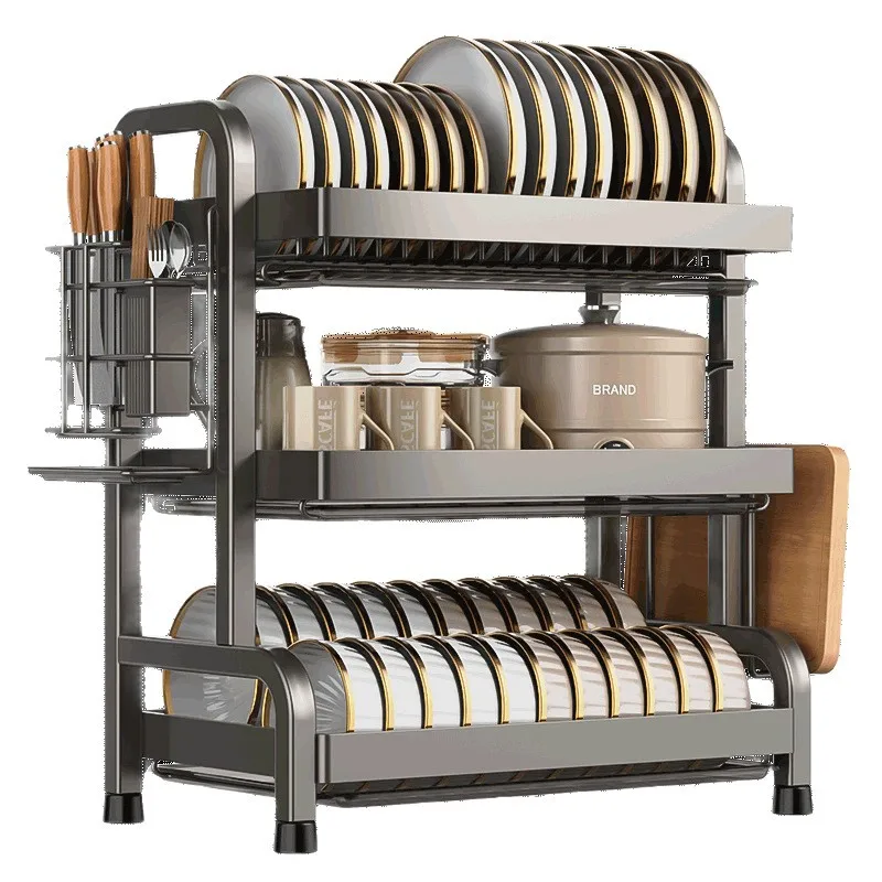 

Household, dish rack, kitchen, multi-function, storage